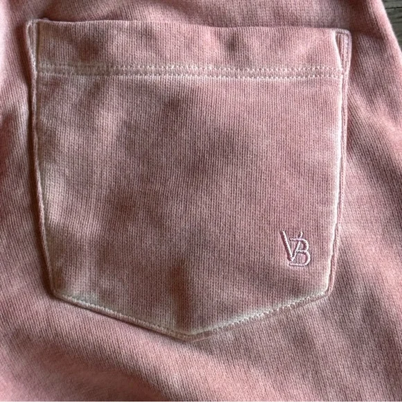 Veronica Beard Preslee french Pima cotton sweatpants in color Rosewood size XS - Picture 8 of 8